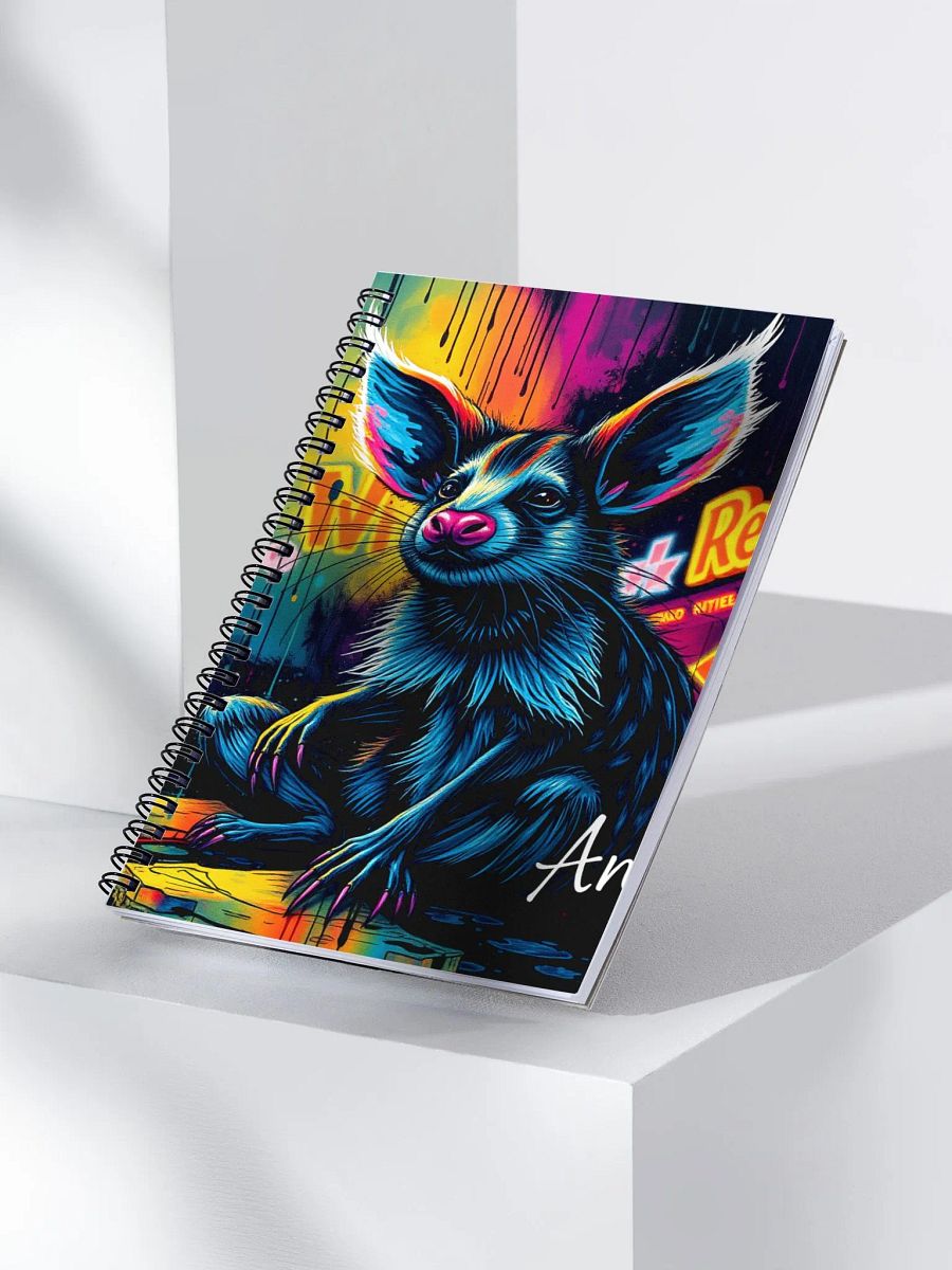Neon Creature Spiral Notebook product image (3)