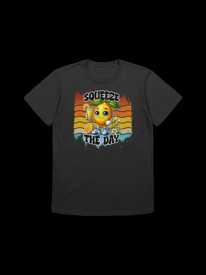 Squeeze the Day-Motivational Lemon Design T-Shirt product image (1)