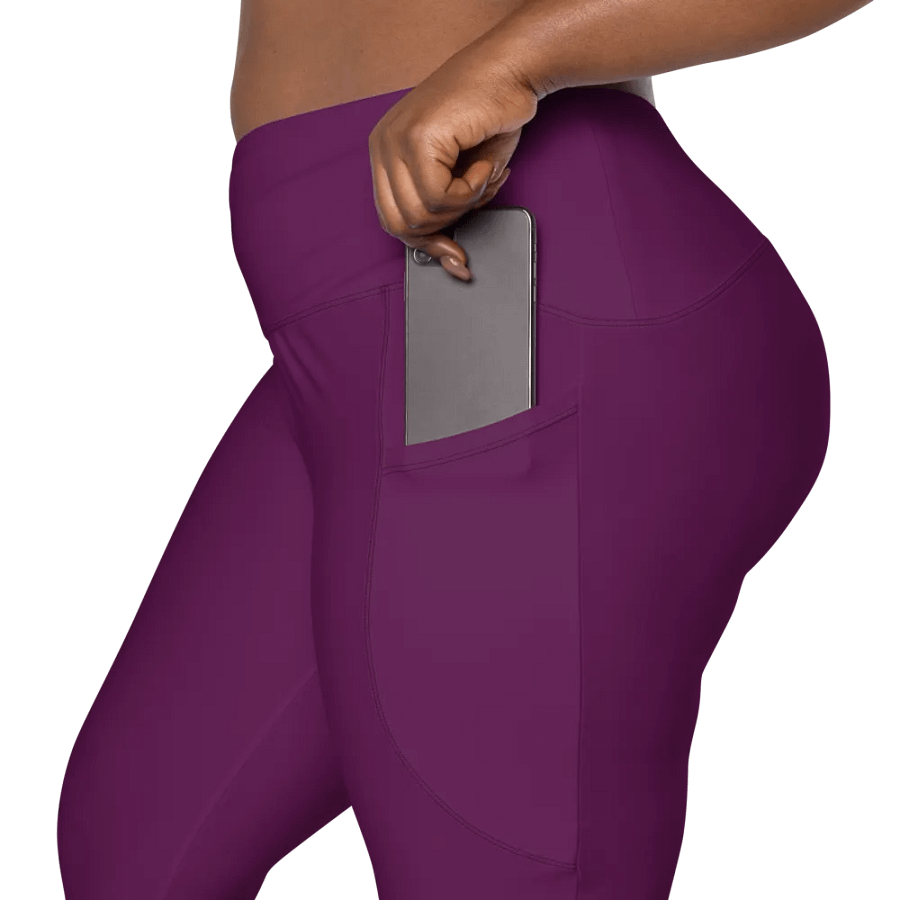 Wine Valley Leggings w Pockets product image (3)