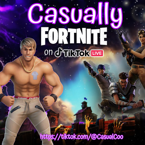 Join CasualCoo tomorrow night at 9:30 pm PST for Casually Fortnite Late Night on TikTok LIVE! Come loss your crowns & have so...