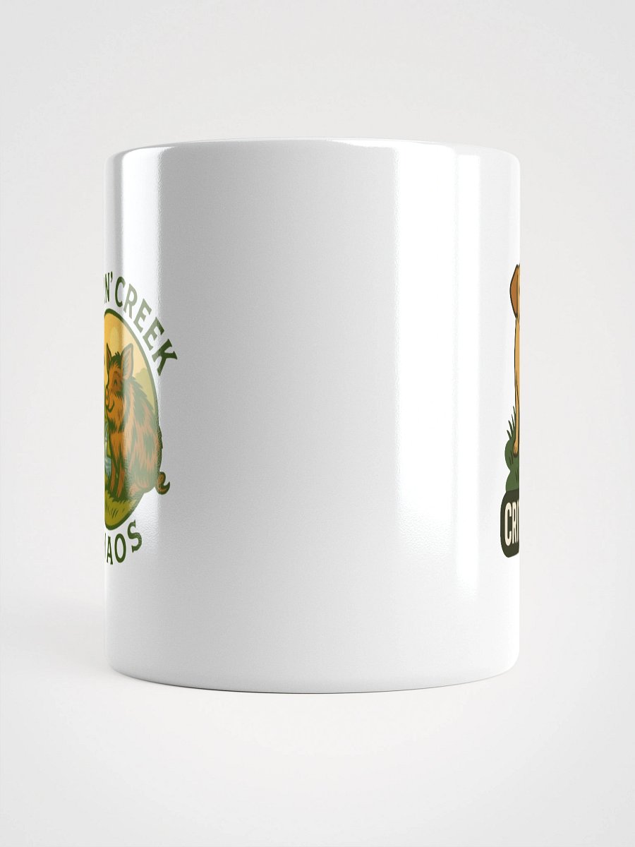 Critters over Crowds White Glossy Mug product image (14)
