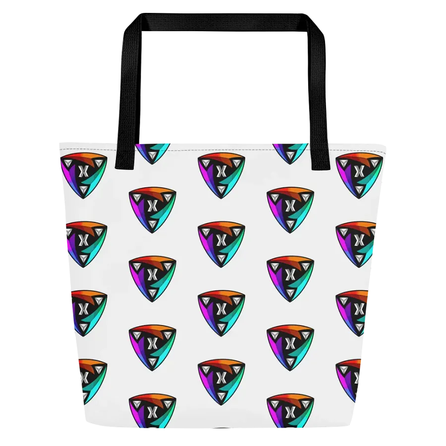 PriismX Patterned White Tote product image (2)