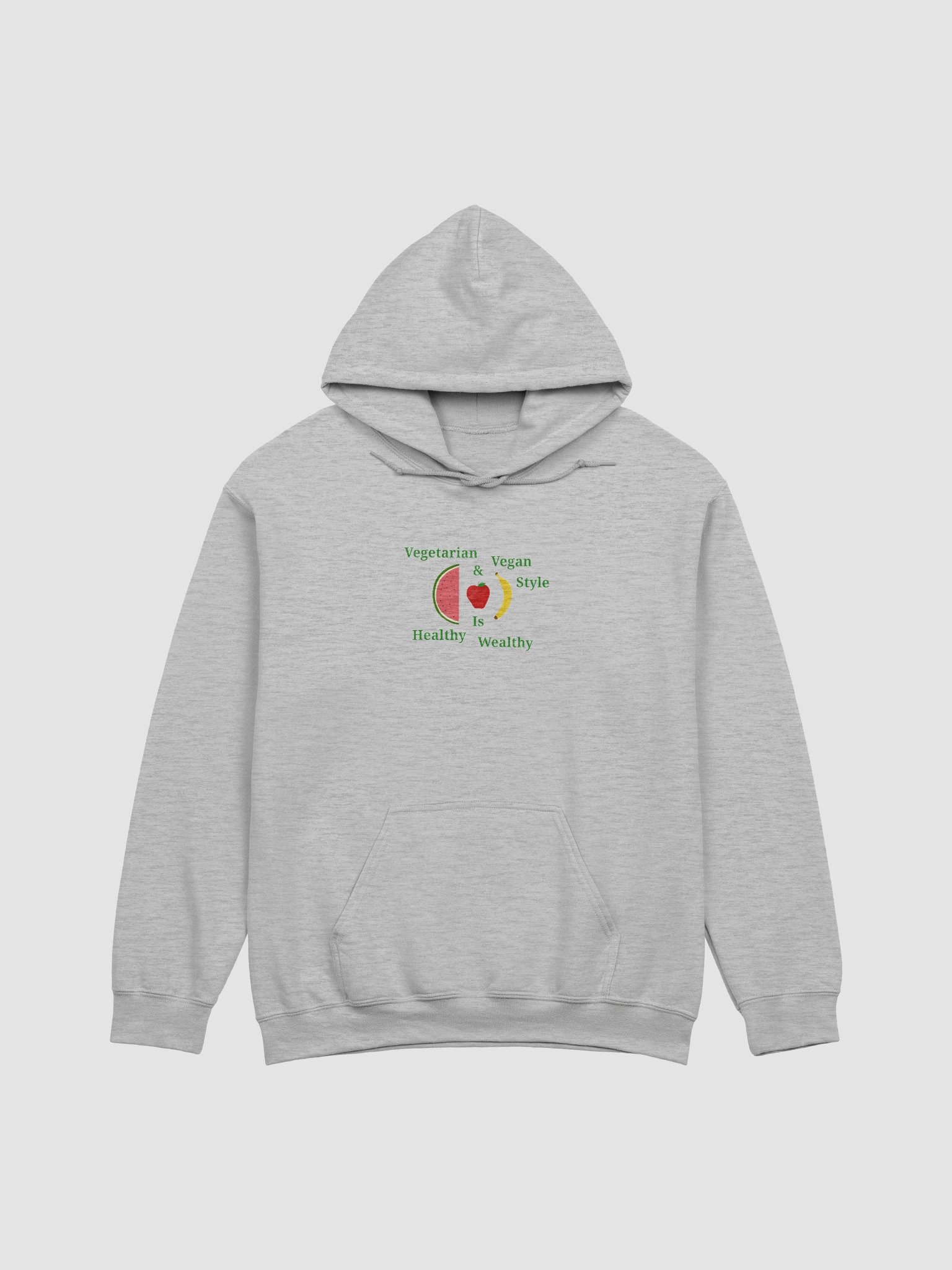 Healthy Wealthy Veggie Hoodie product image (1)