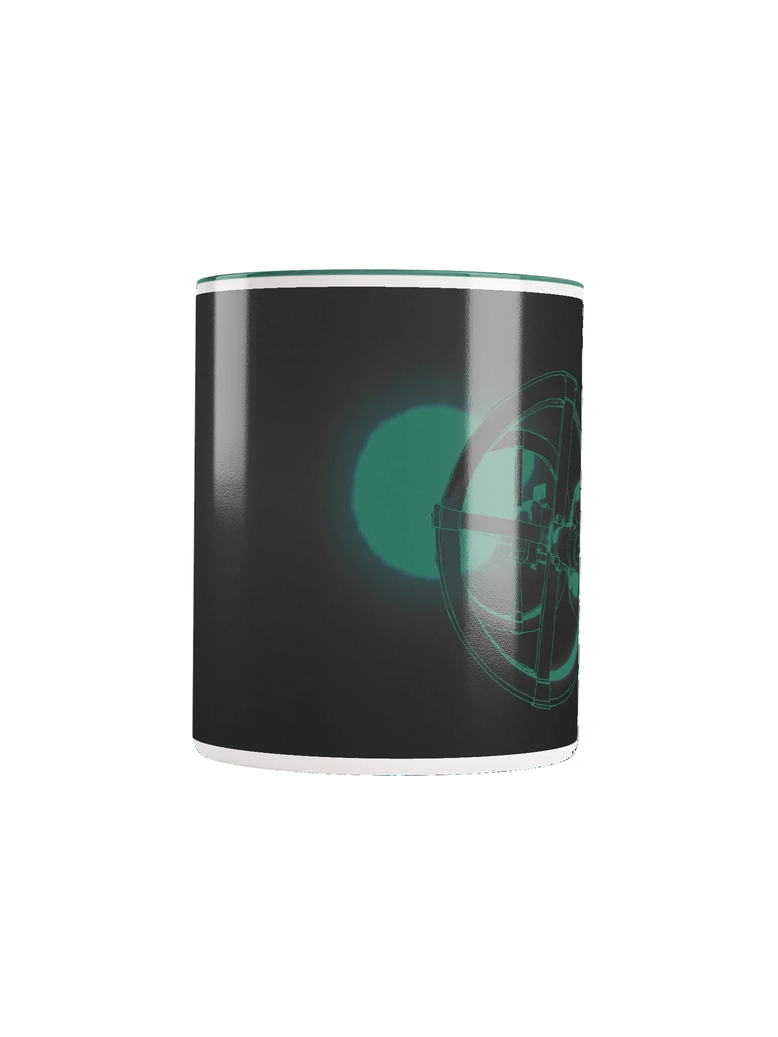 Space Station Mug - Dark Green product image (5)