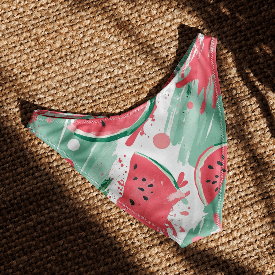 Watermelon Mint Granita Cream V-Cut Bikini Bottoms product image (5)