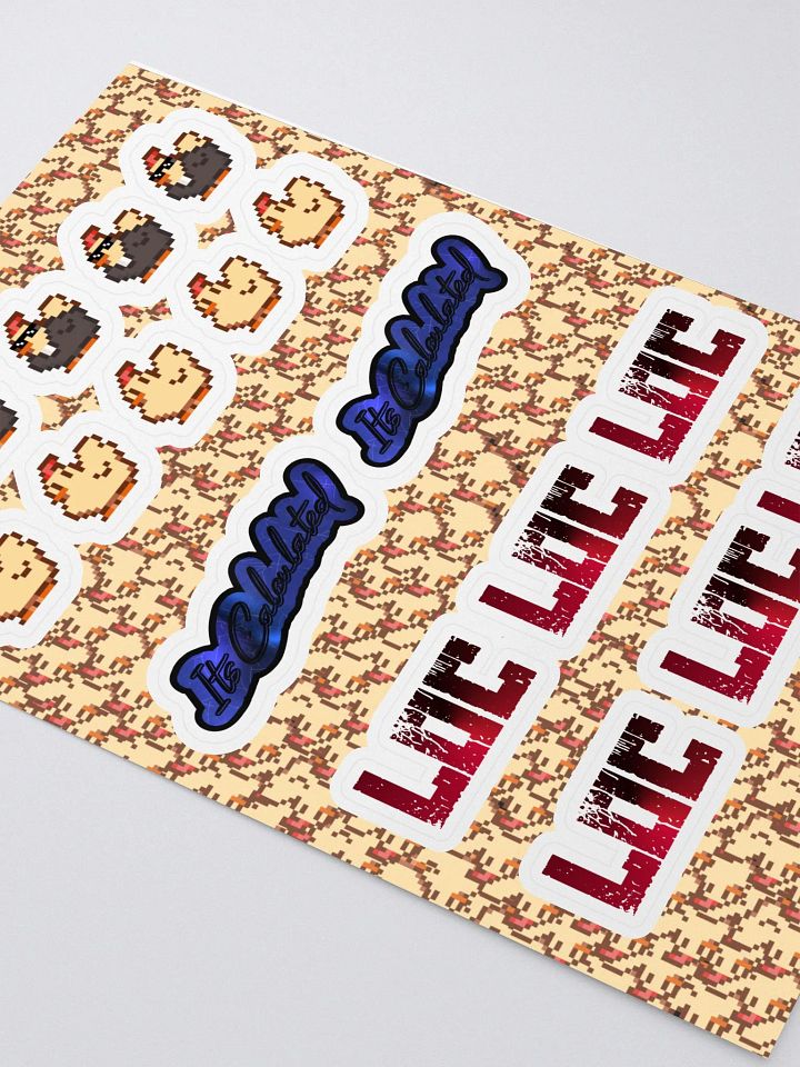LOC Stuff Sticker Sheet product image (2)