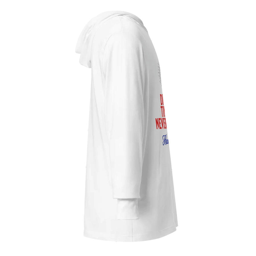 Divine Timing Hooded Long Sleeve Tee Unisex product image (5)