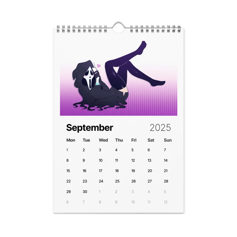 PIN-UP SLASHER HORROR CALENDAR product image (4)