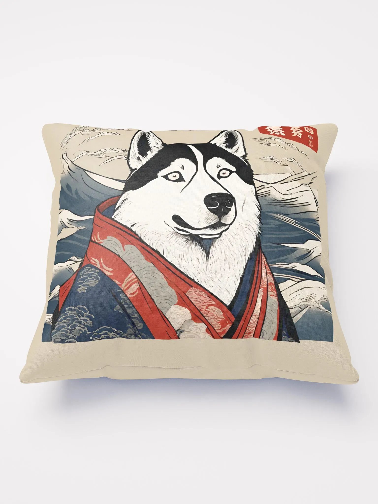 Funny Husky Oriental Pillow product image (2)