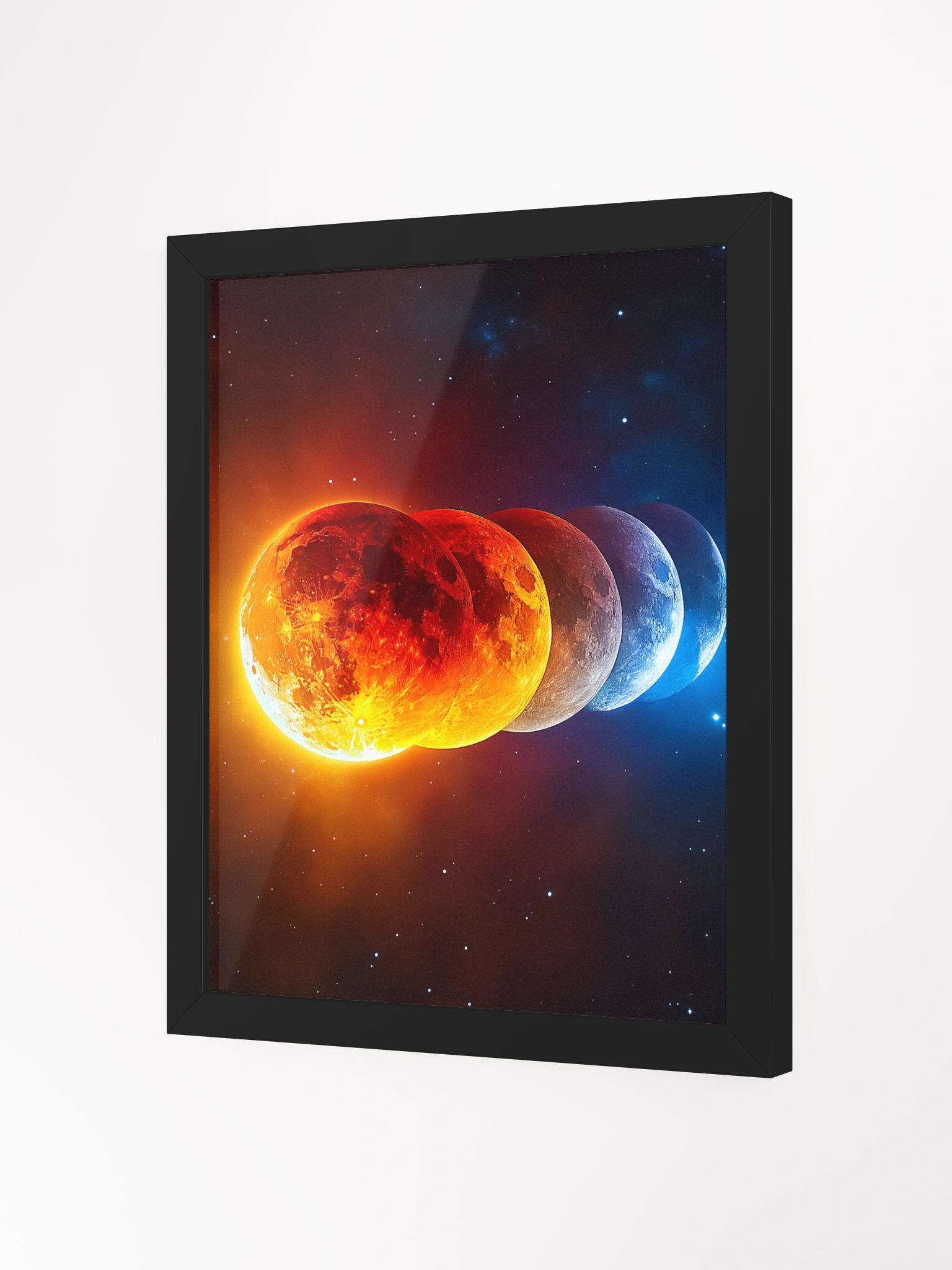Blood Moon Framed Matte Wall Art Canvas product image (4)