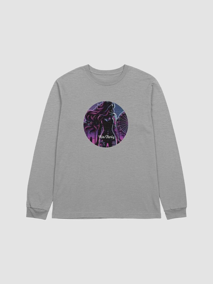 Dark and Mysterious Miss Shorty Long Sleeve T shirt product image (3)