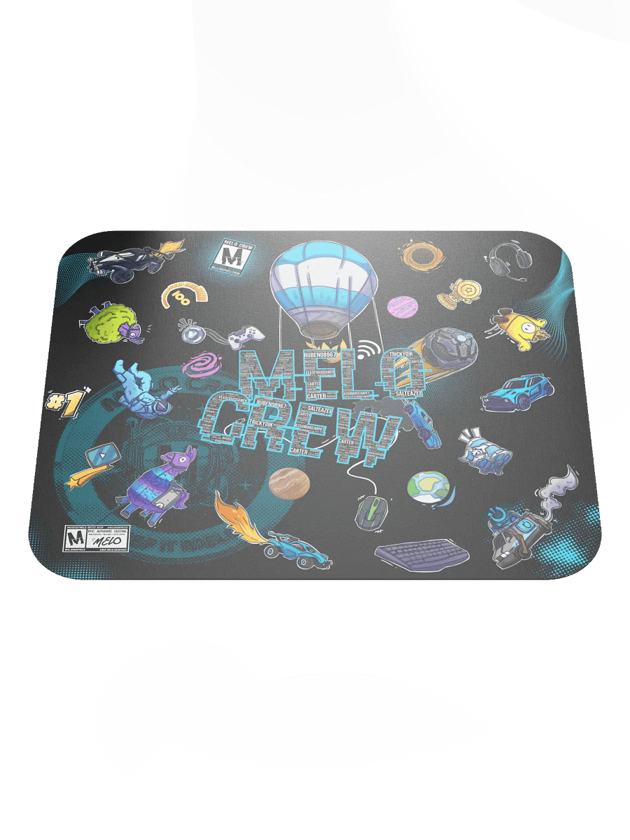 #MELOtober 2024 Personalized MELO CREW Chaos - Mouse Pad | #MadeByMELO product image (4)