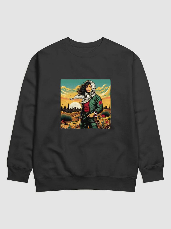 Rebel Sunset Premium Sweatshirt | Free palestine product image (9)