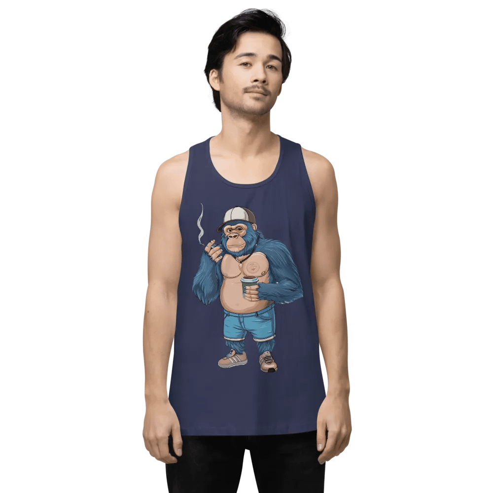 Blue Gorilla Men's Premium Tank Top product image (1)