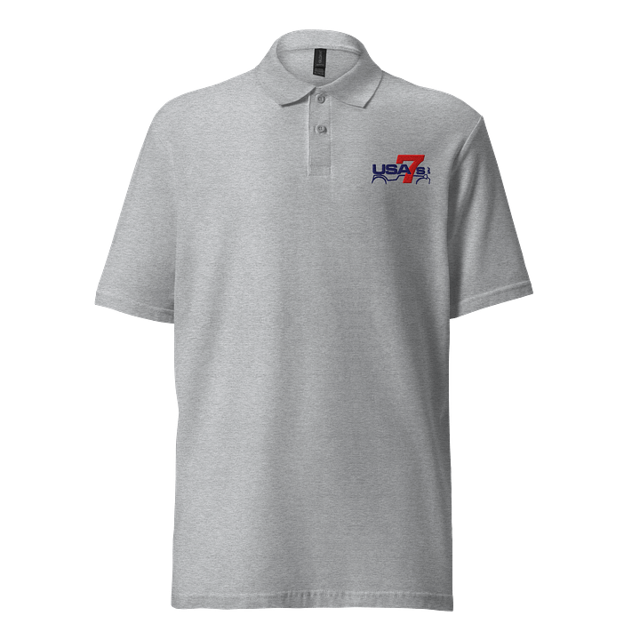 Polo Shirts with Blue & Red Logo product image (1)