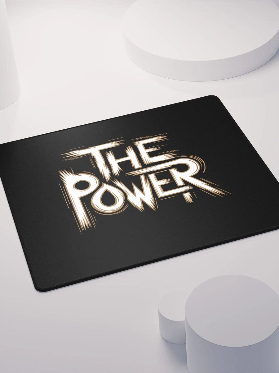 The Power Black color Gaming Mouse Pad product image (4)
