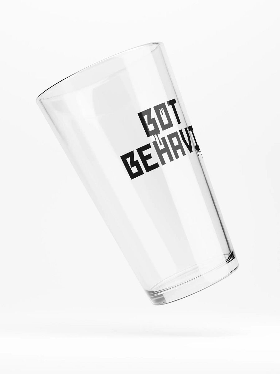 Bot Behavior Pint Glass product image (4)