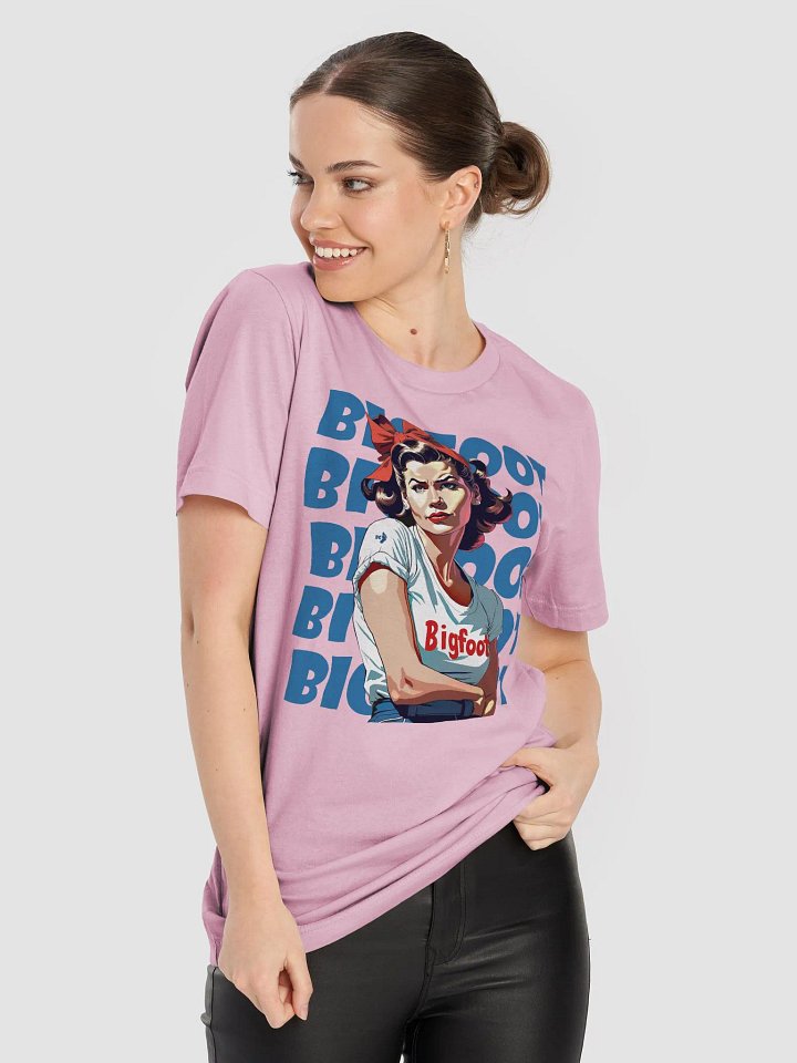 Bigfoot Girl Soft Tee Top | Women T-Shirt (Lightweight) product image (1)