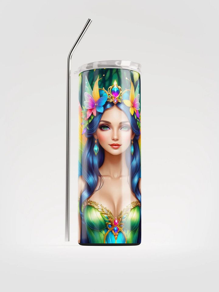 Butterfly Fairy 20 oz Skinny Stainless Steel Tumbler - v3 product image (1)