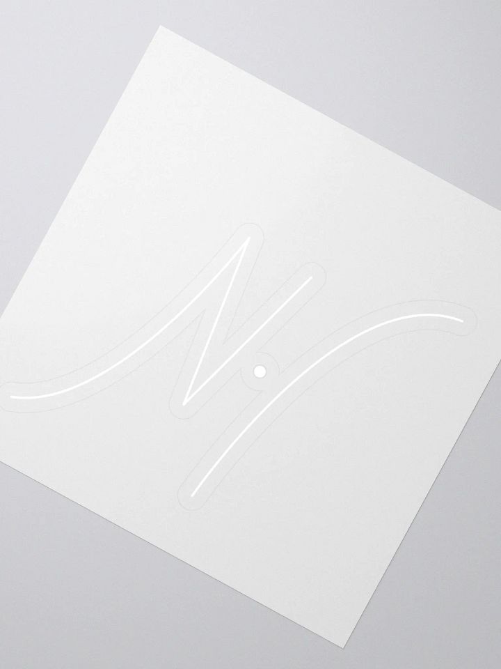 NH Logo Waveform Whimsy Kiss Cut Stickers product image (2)