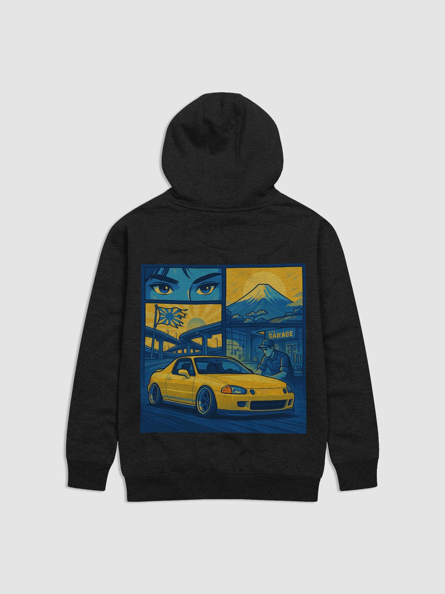 Del Sol collage hoodie product image (1)