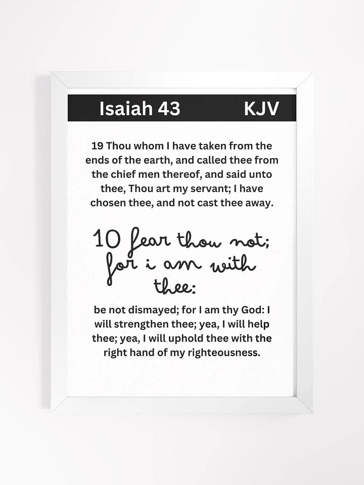 Fear thou not, for I am with thee product image (26)