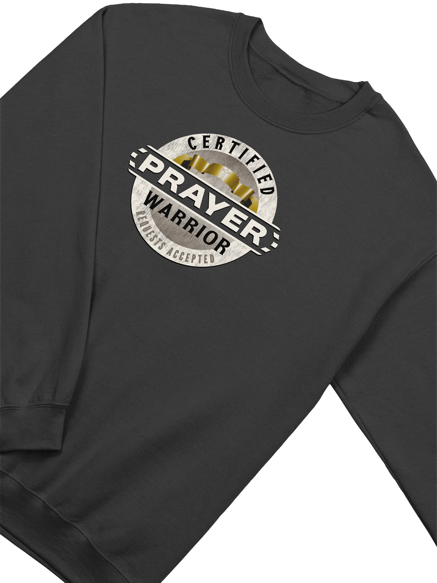 Certified Prayer Warrior Sweatshirt product image (3)
