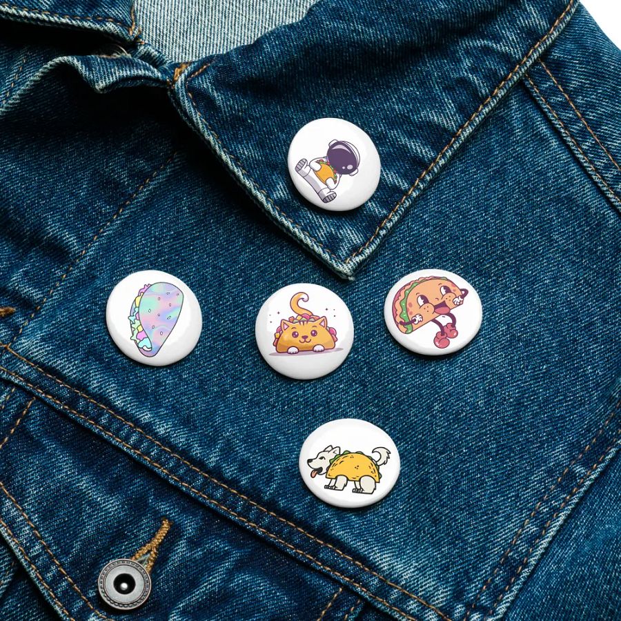 Space Taco Astronaut Pin Set product image (16)