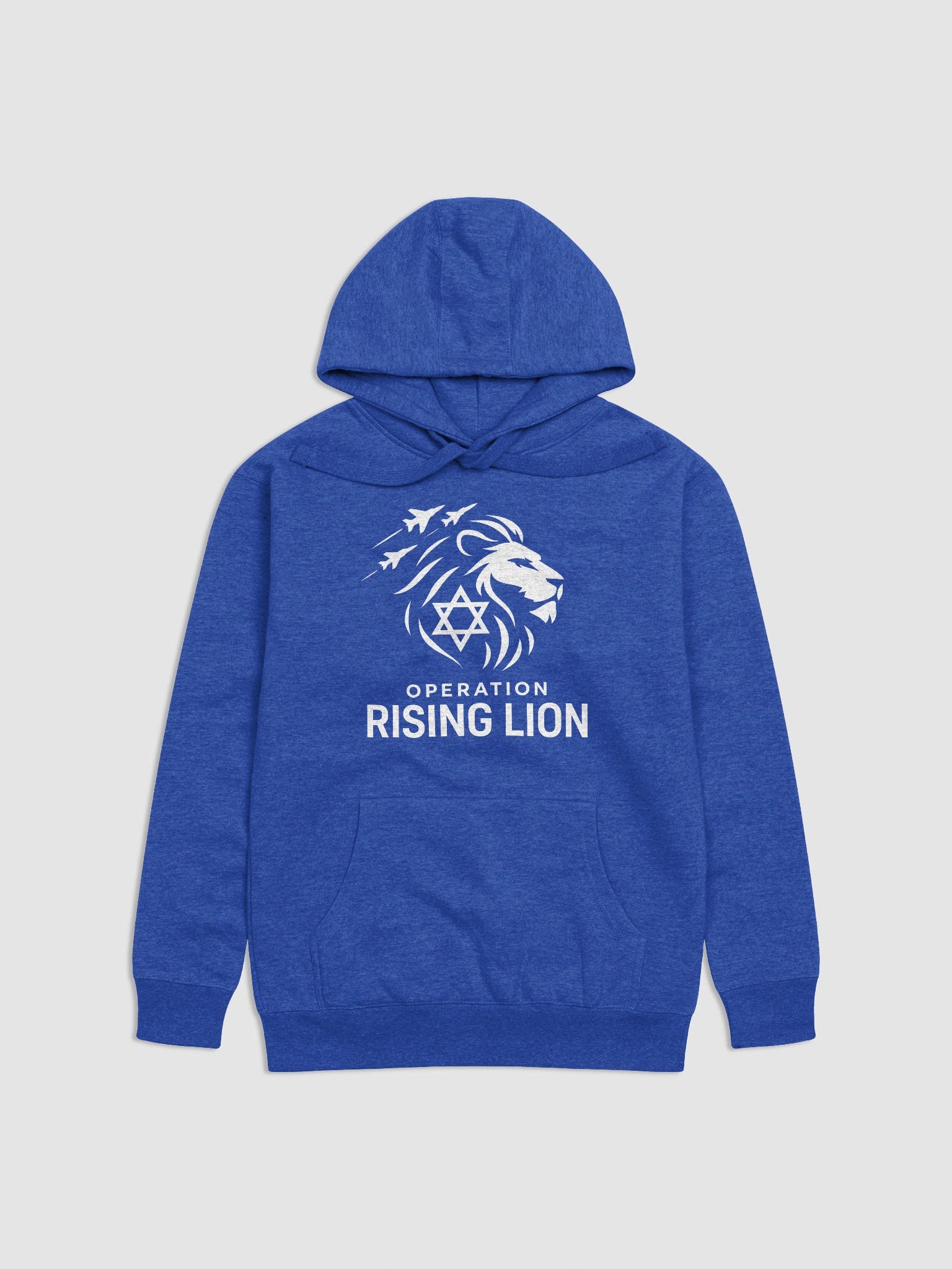 "OPERATION RISING LION" (WHITE EMBLEM) Hoodie product image (7)