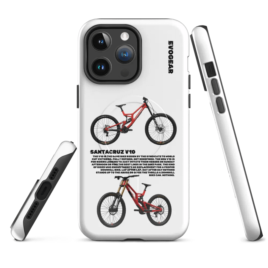 White V10 iPhone MagSafe Case product image (1)