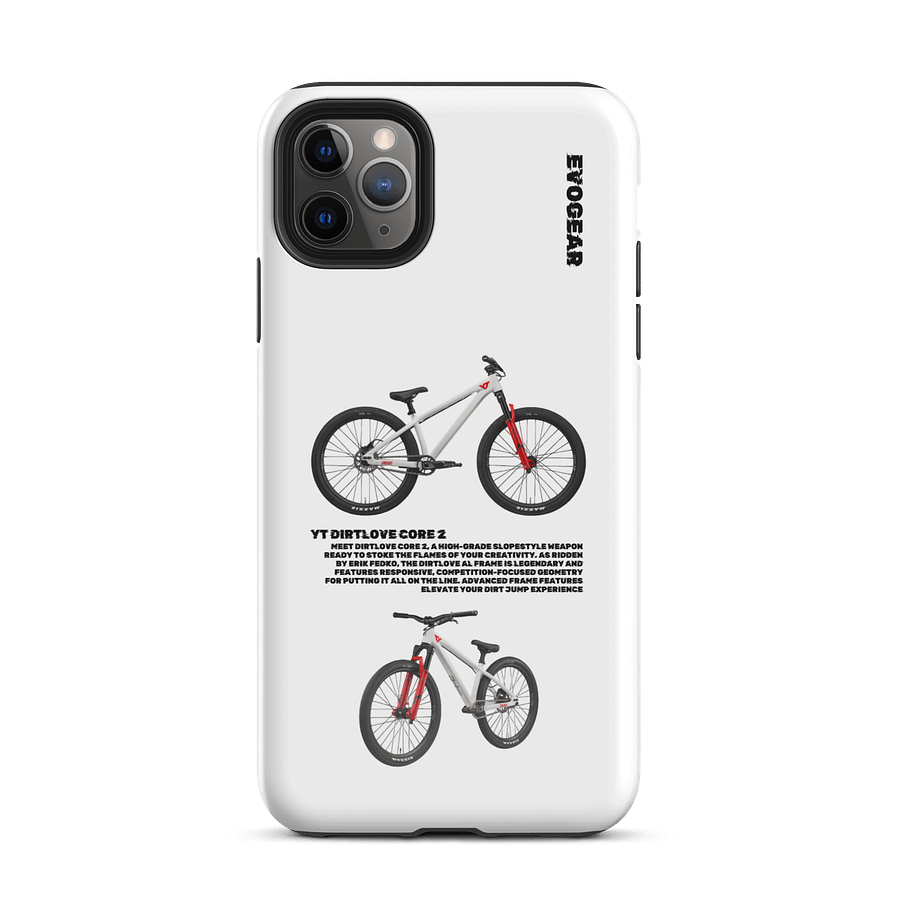 White Dirtlove Core 2 iPhone Case product image (51)