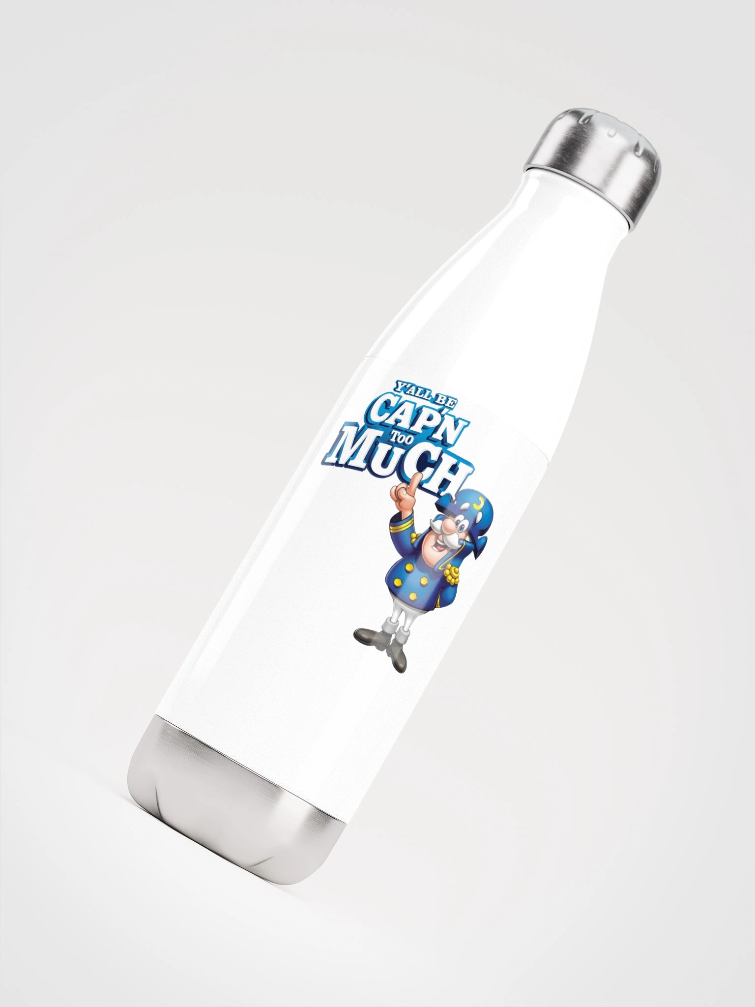 Cap'n Too Much Stainless Steel Water Bottle product image (4)