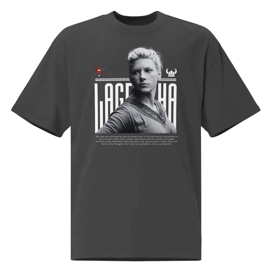 Faded Black Lagertha Tee product image (10)