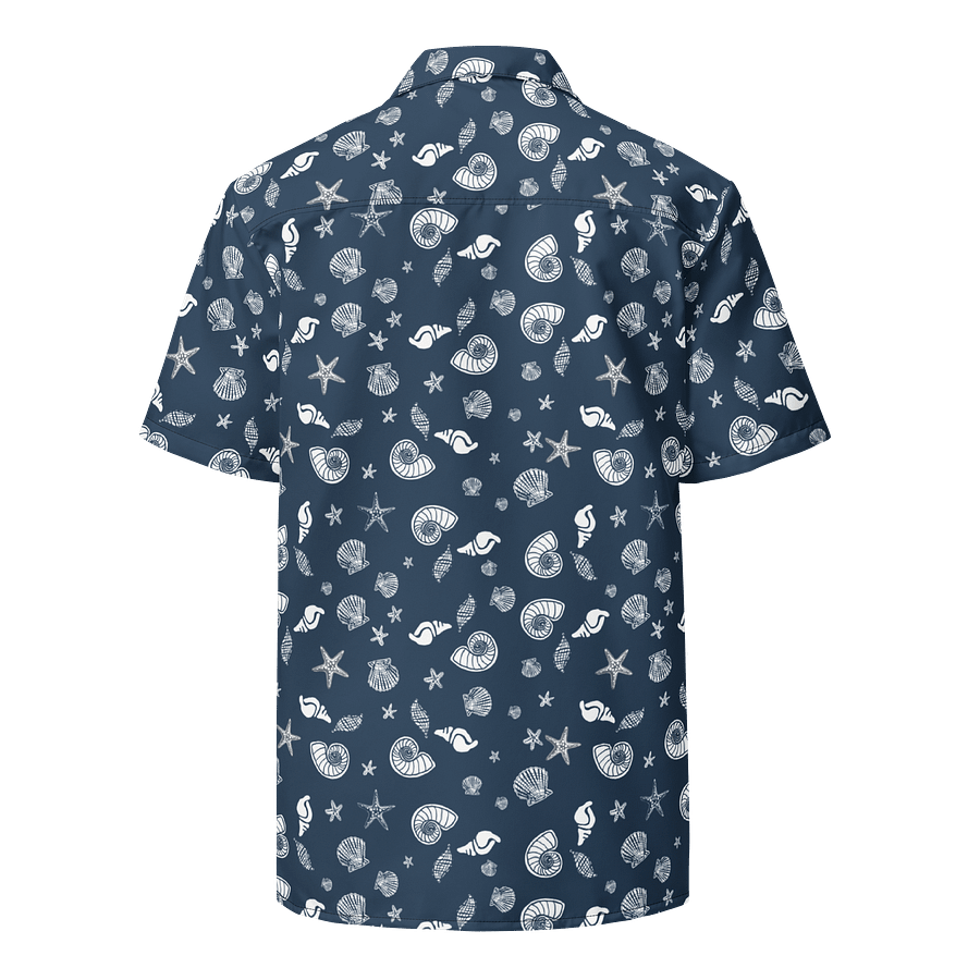 Navy Shells Hawaiian Shirt product image (3)
