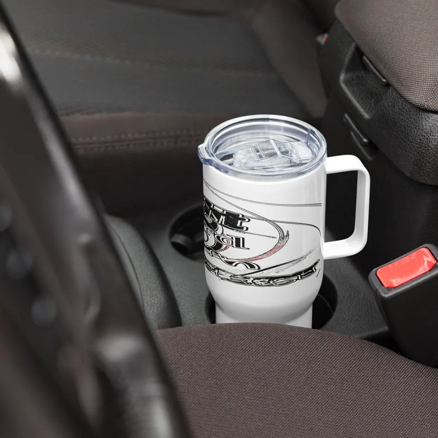 Fight Hard Earn Respect - Travel Mug with a Handle product image (7)