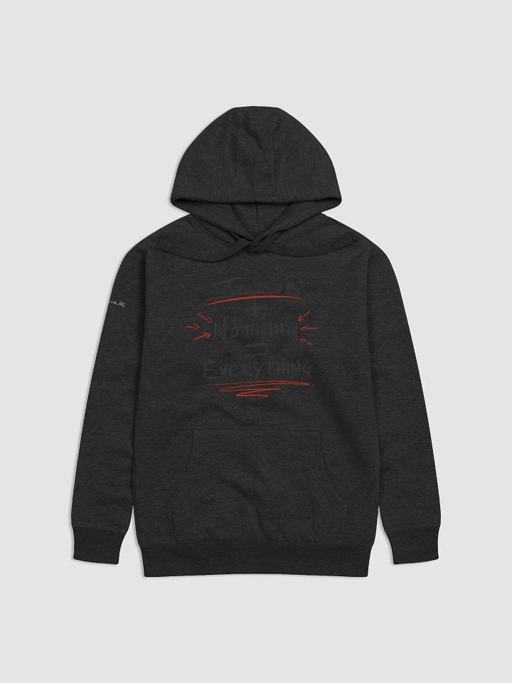Jesus + Nothing = Everything (black & red) product image (1)