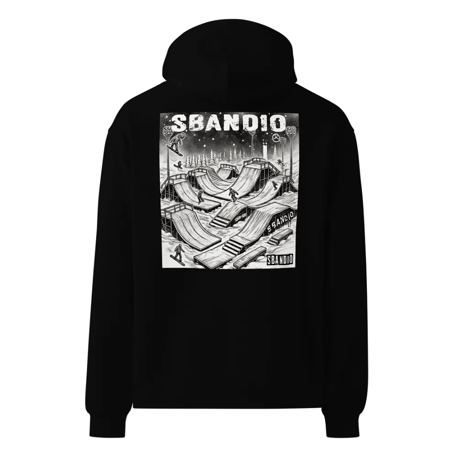 FELPA SBANDIO SNOWPARK – Black Street Edition product image (2)