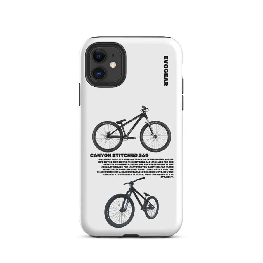 White Stitched 360 iPhone Case product image (2)