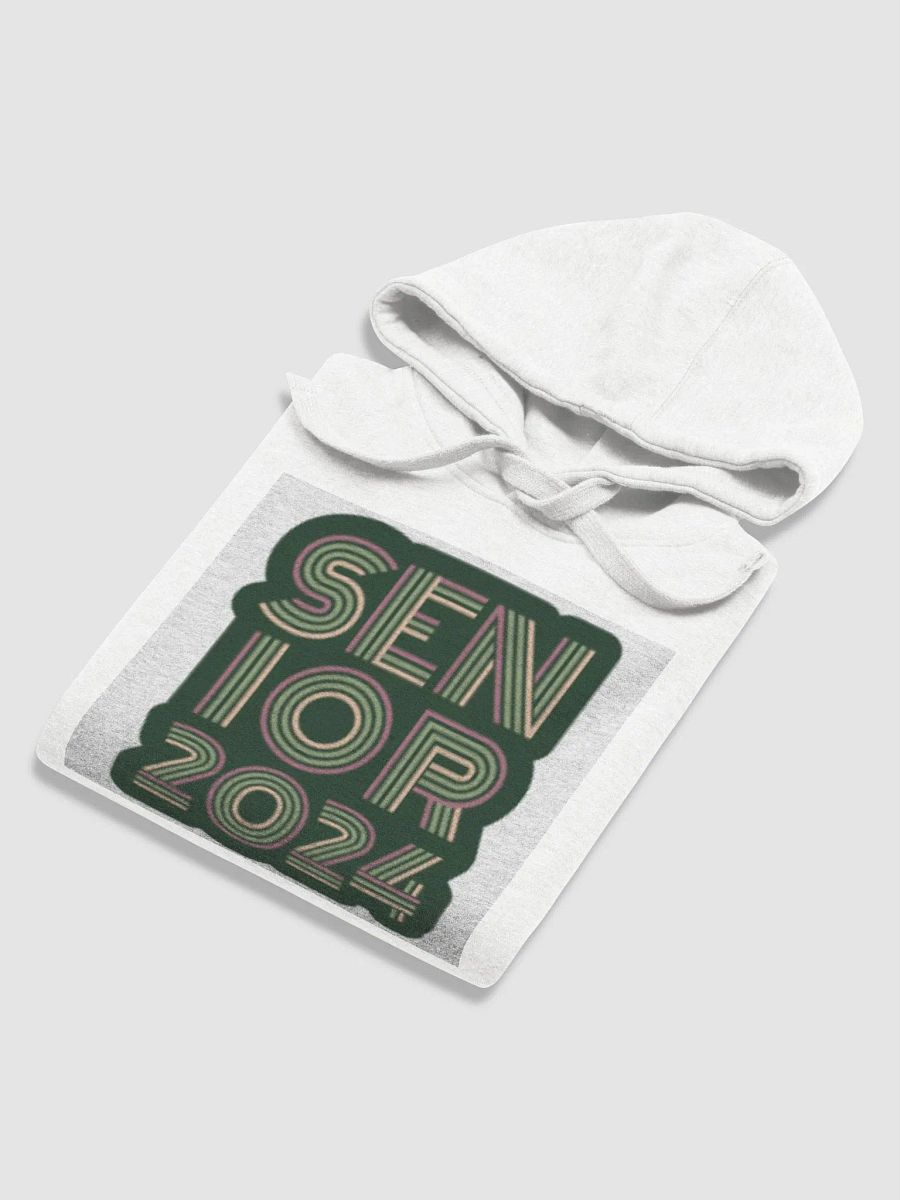Senior 2024 White Hoodie product image (6)