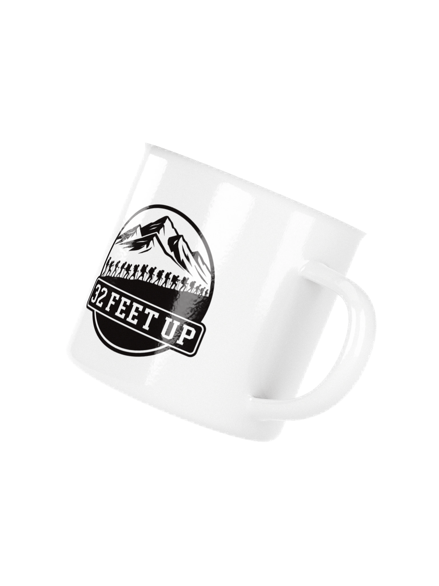 32 Feet Up Enamel Mug product image (3)