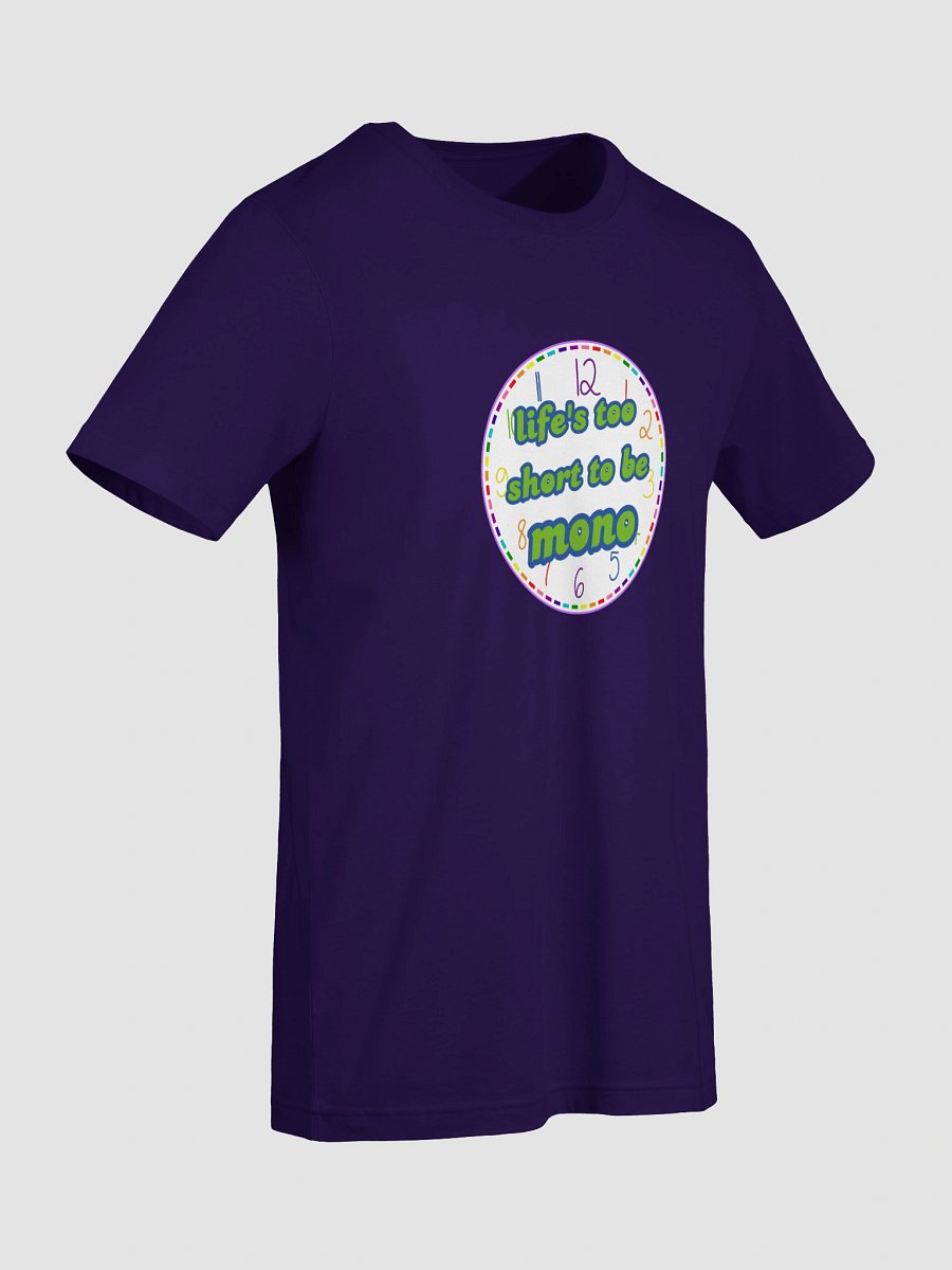 life's too short to be mono queer t-shirt product image (9)