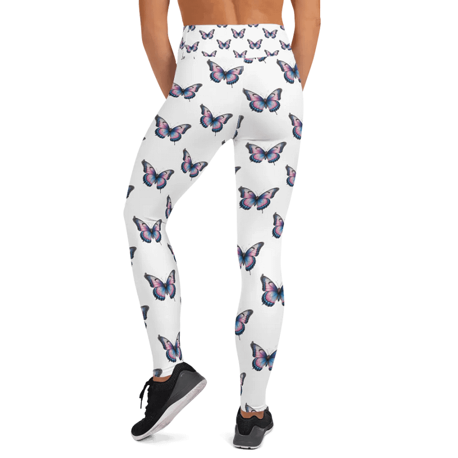 Pixel Fusion Yoga Leggings product image (5)
