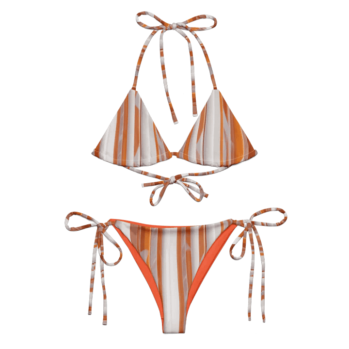 Reflective Sunset Stripes Bikini product image (1)