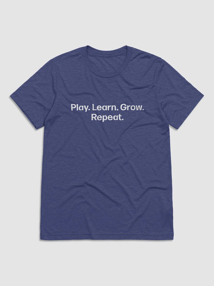 Signature Tee – “Play. Learn. Grow. Repeat.” product image (1)