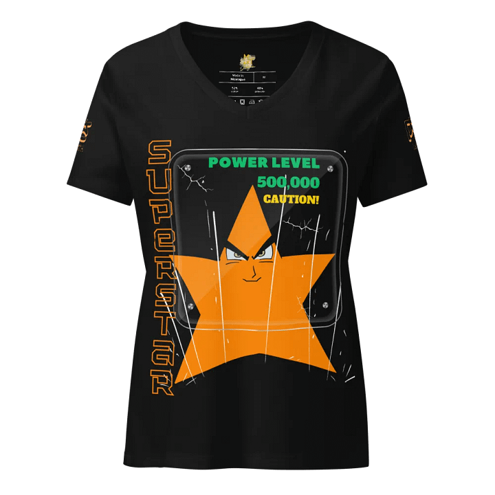 Power Star Internal Strength Women's Relaxed V-Neck T-Shirt product image (1)