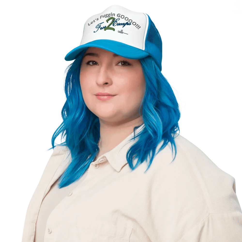 LFG Foam Trucker Blue product image (22)
