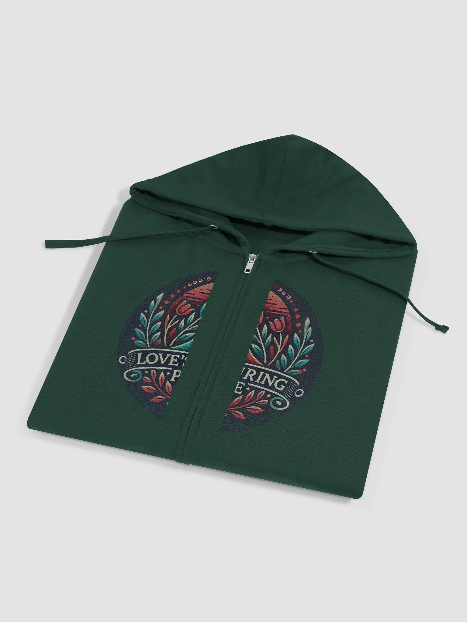 Enduring Love Floral Zip-Up Hoodie product image (10)