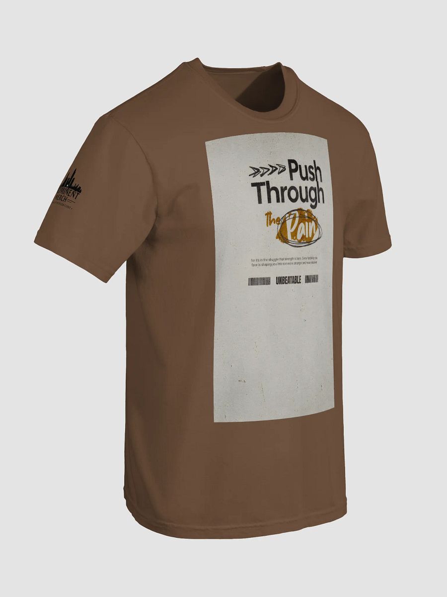 Push through the pain Unisex T-Shirt product image (19)