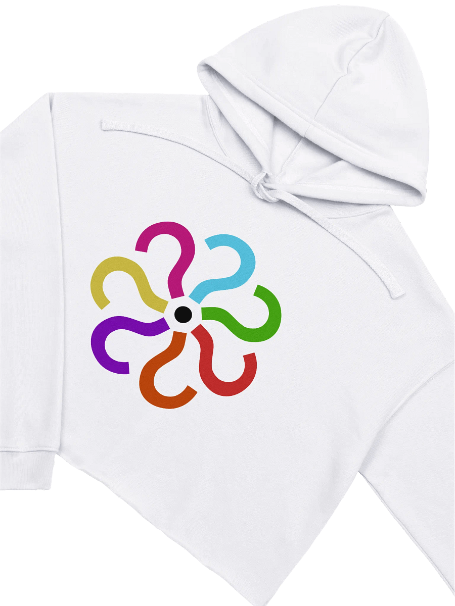 "Confusion" Crop Hoodie product image (2)