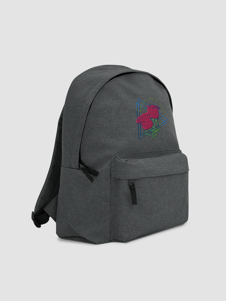 Rose Garden Embroidered Backpack product image (2)